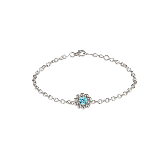 Lumoava Daisy rannekoru, vaaleansininen L53228140000