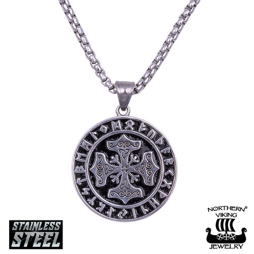 Northern Viking Jewelry Riimu Thorin Vasara -kaulakoru NVJRS093