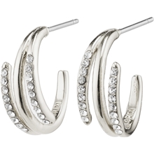 12214-6003 Serenity Crystal Deco Semi Hoops 1 set