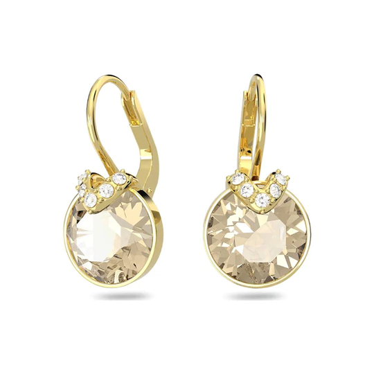 Swarovski Bella V korvakorut, keltakullan värinen ja keltaiset kristallit