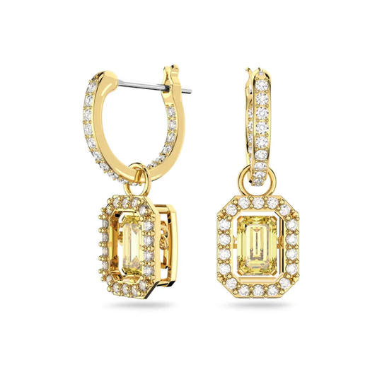 Swarovski Millenia korvakorut, keltakullan sävy
