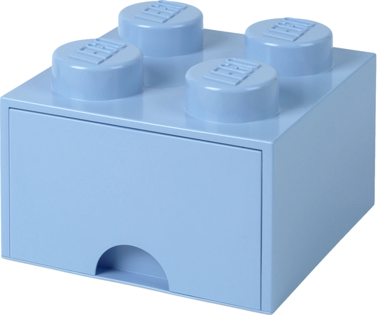 LEGO Säilytyslaatikko 4, Vaaleansininen