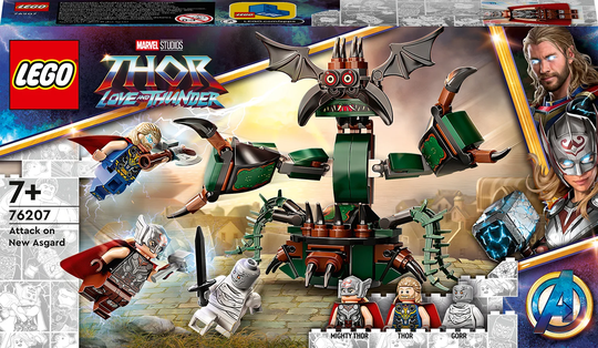 LEGO Super Heroes 76207 Uusi Asgard Hyökkäyksen Kohteena