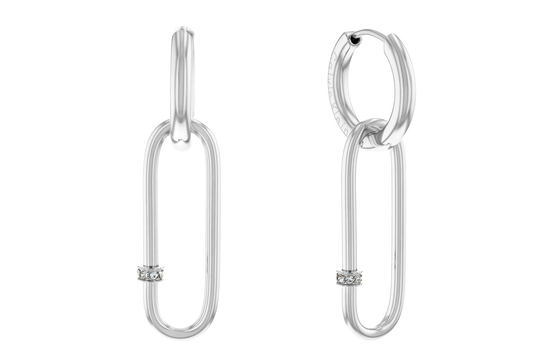 Calvin Klein Elongated Oval korvakorut CKJ35000181