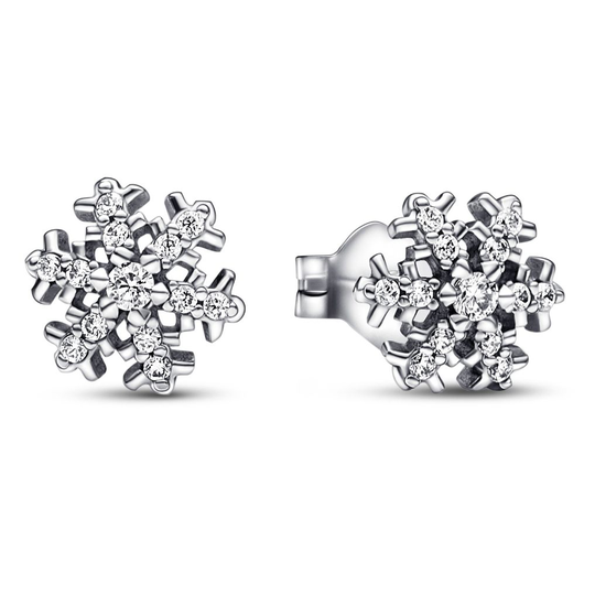 Pandora Moments Sparkling Snowflake korvakorut 292370C01