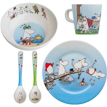 Muumi Saaristo Melamiinisetti 5-Osaa 1 set
