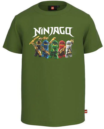 Lego Wear T-paita, Meleerattu vihreä, Koko 104