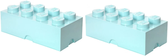 LEGO Säilytyslaatikot, Turkoosi