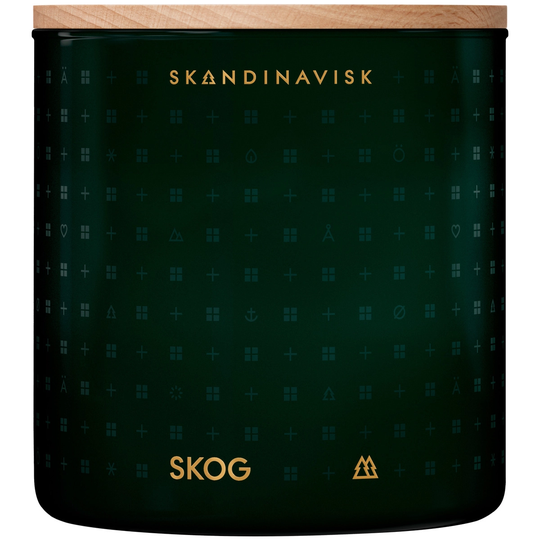 Skandinavisk Tuoksukynttilä kannella, SKOG, 2 sydäntä