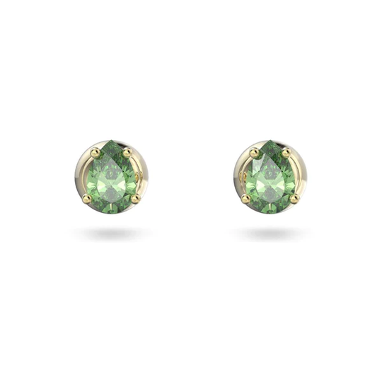Swarovski Stilla korvakorut vihreillä kristalleilla