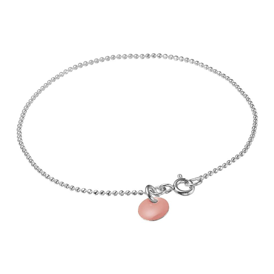 Enamel Rose Ball Chain Sterlinghopea Rannekoru B16S-28