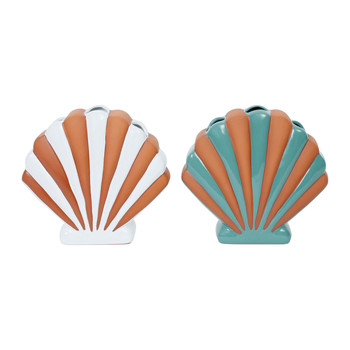 Maljakot, ruukut Côté Table VASE X2 AQUATIC VRT+BLC 20XH19