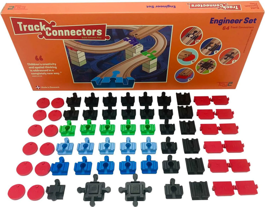 TOY2 Track Connector Engineer Set Liittimet