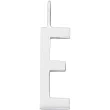 Design Letters Archetype Charm 16 mm Silver A-Z E