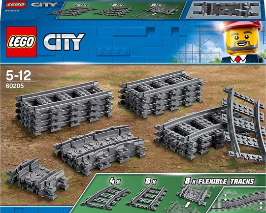 LEGO City 60205 Raiteet