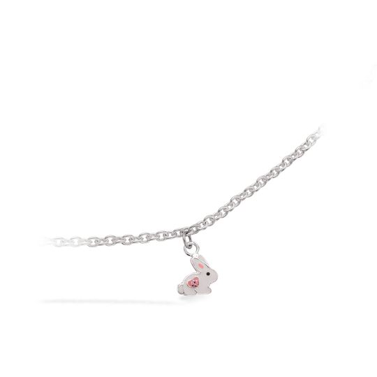 Scrouples Girls Sterlinghopea Rannekoru Ja Zirkonia 672102