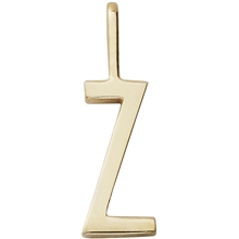 Design Letters Archetype Charm 10 mm Gold A-Z Z