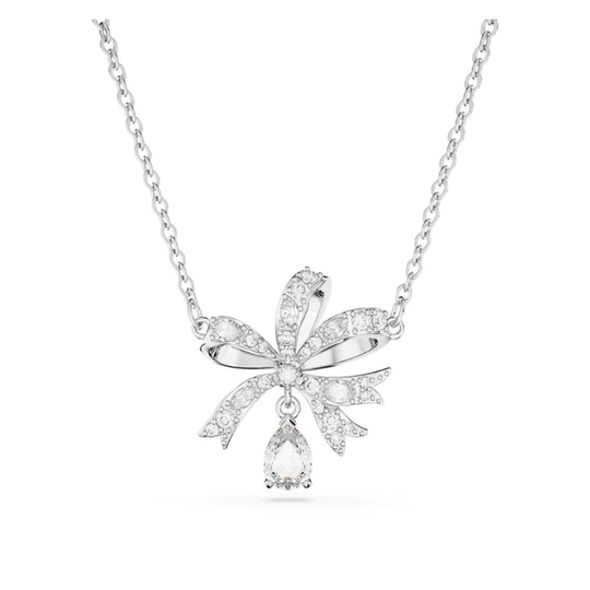 Swarovski Volta kaulakoru, vaalea metalli ja kirkkaat kristallit