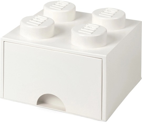 LEGO Säilytyslaatikko 4, Valkoinen