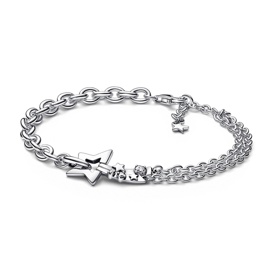 Pandora Shooting Star Double Chain rannekoru 18 cm 592409C01