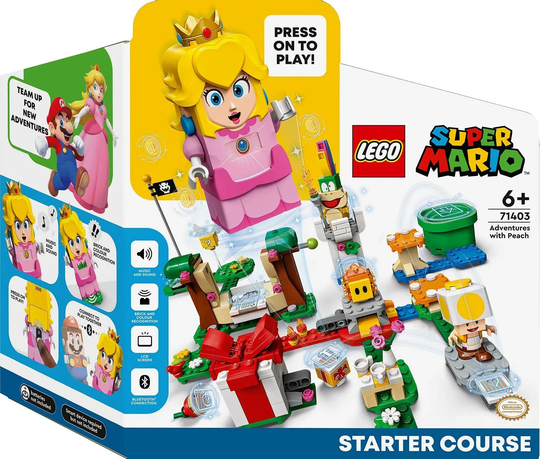 LEGO Super Mario 71403 Seikkailut Peachin Kanssa Aloitusrata
