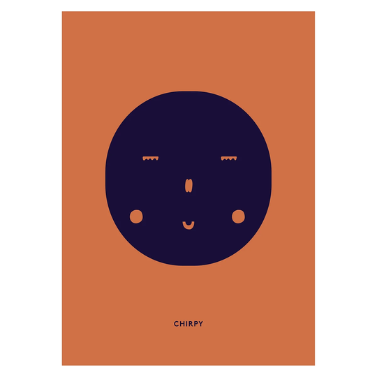 Paper Collective Chirpy Feeling -juliste 30x40 cm