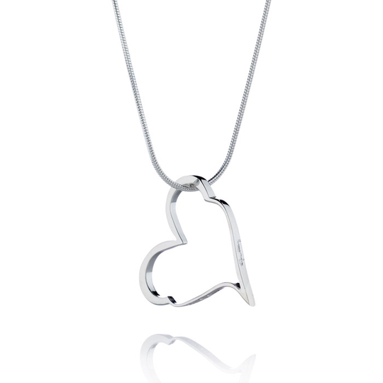 Efva Attling Crazy Heart On Chain -kaulakoru 11-100-00256/0000