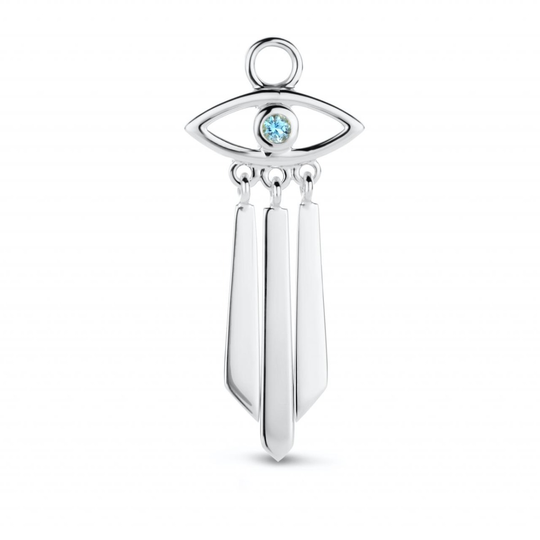 Spirit Icons Horus Drop 14 Karaatin Valkokulta Riipus Korvakoruun Ja Topaasi S64087