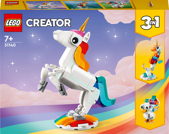 LEGO Creator 31140 3in1 Tarujen yksisarvinen