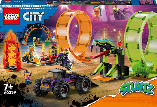 LEGO City 60339 Kahden Silmukan Stunttishow’N Areena