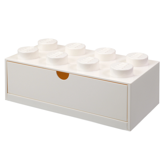 Room Copenhagen Lego Desk Drawer 8 säilytyslaatikko, valkoinen