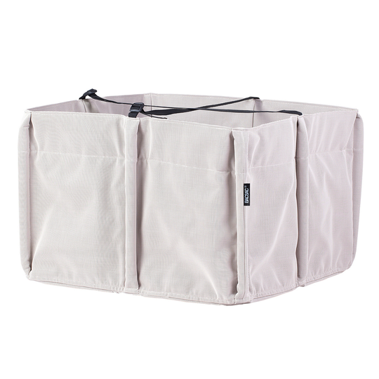 Bacsac Bacsquare 4 kangasruukku, 140 L, luonnonvalkoinen