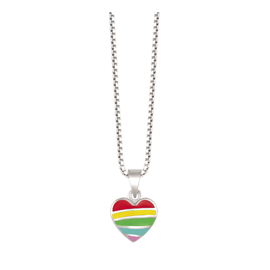Støvring Design Heart Girls Rodiumpinnoitettu Hopea Kaulakoru 16237066