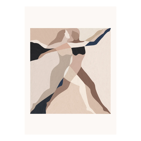 Paper Collective Two Dancers -juliste 30 x 40 cm