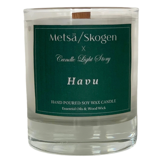 Metsä/Skogen Soijavahakynttilä, 500 g, havu