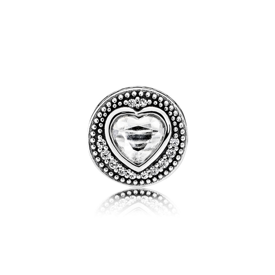 Pandora Essence Passion Collection Sterlinghopea Riipus Ja Zirkonia 796081CZ