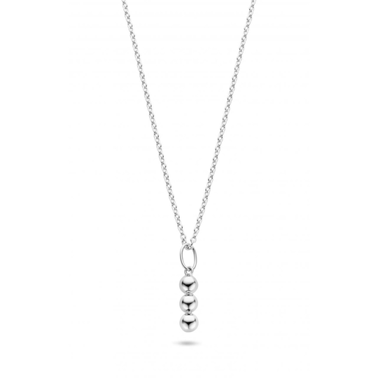 Spirit Icons Mala Pendant 14 Karaatin Valkokulta Kaulakoru S14247-45