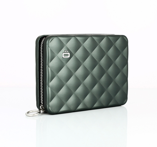 Ögon Designs Quilted Passport-lompakko QP_PLATINIUM