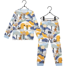Muumi Paju Pyjama Sininen 122-128 cL