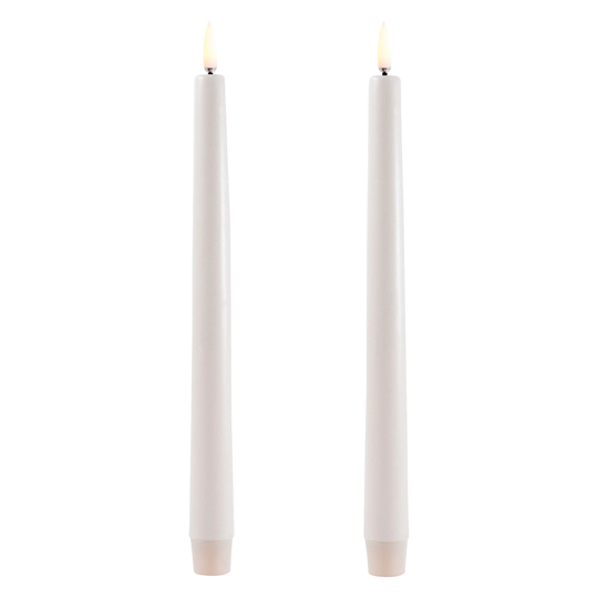 Uyuni Lighting LED kruunukynttilä, 2 kpl, vanilja