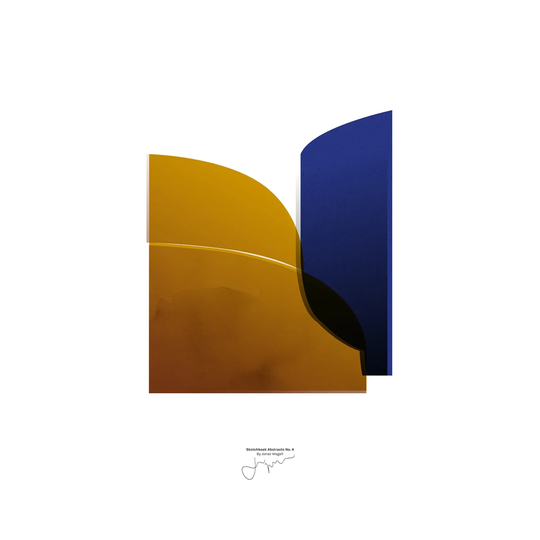 Paper Collective Sketchbook Abstract 04 -juliste 50 x 70 cm
