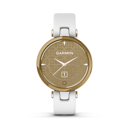 Garmin Lily Classic Light Gold/White 010-02384-B3