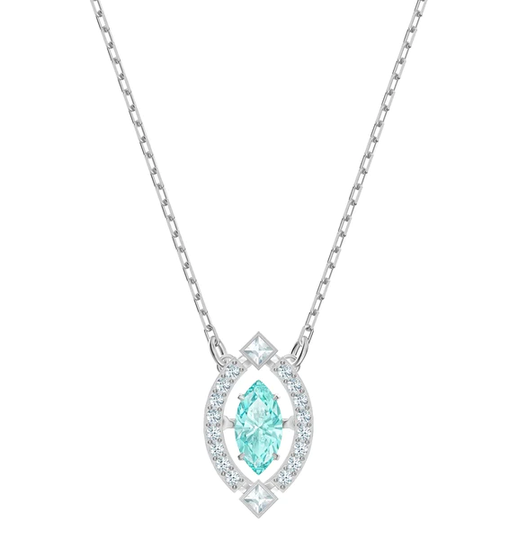 Swarovski Sparkling Dance kaulakoru, akvamariini