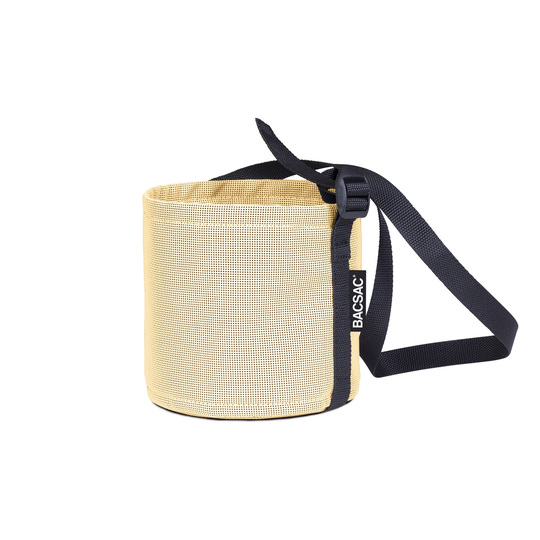 Bacsac Ripustettava kangasruukku, 3 L, vaaleankeltainen