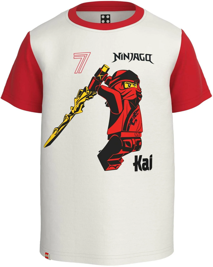Lego Wear T-Paita, Off White, Koko 110