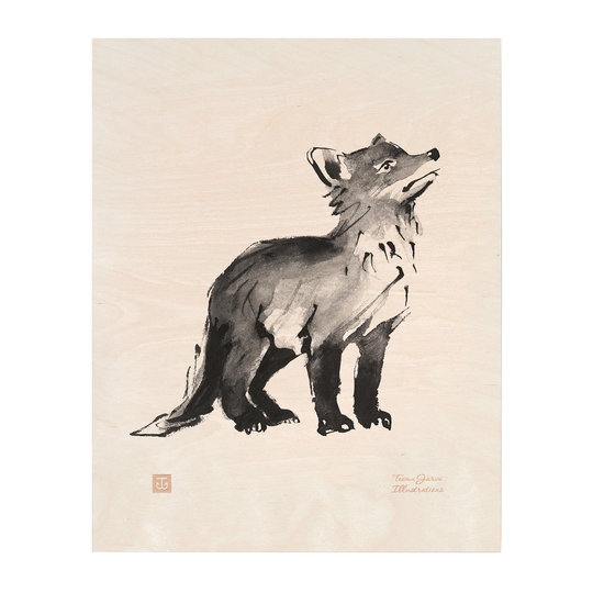 Teemu Järvi Illustrations Ketunpoika vanerijuliste