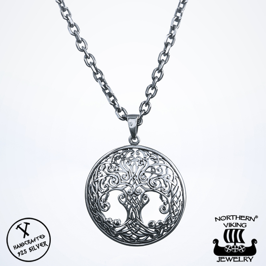 Northern Viking Jewelry Tree of Life -riipus NVJ-H-RS026