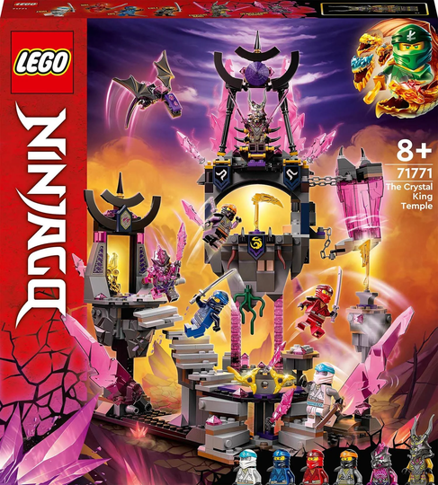LEGO NINJAGO 71771 Kristallikuninkaan Temppeli