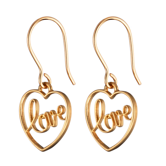 Lumoava Love -korvakorut / kulta L75202500000