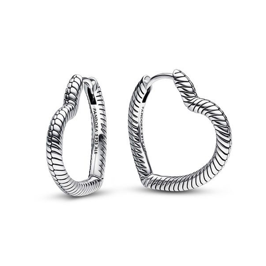 Pandora Heart Snake Chain korvakorut 292236C00